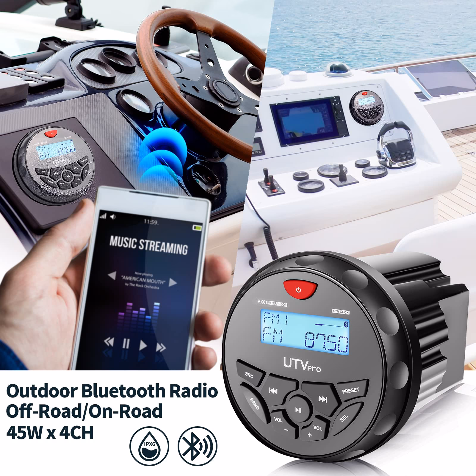 ¿Qué tipo de radio marina necesito?