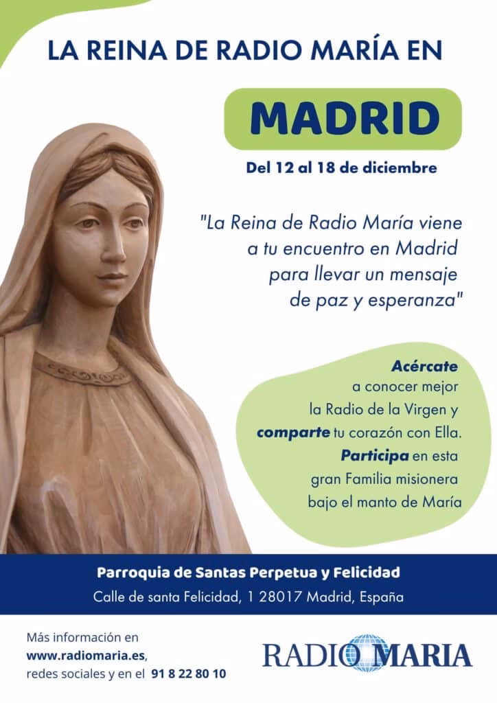 ¿Cómo puedo contactar con Radio María España?