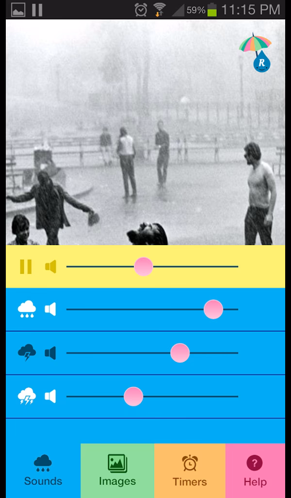 Is it healthy to sleep with rain sounds?