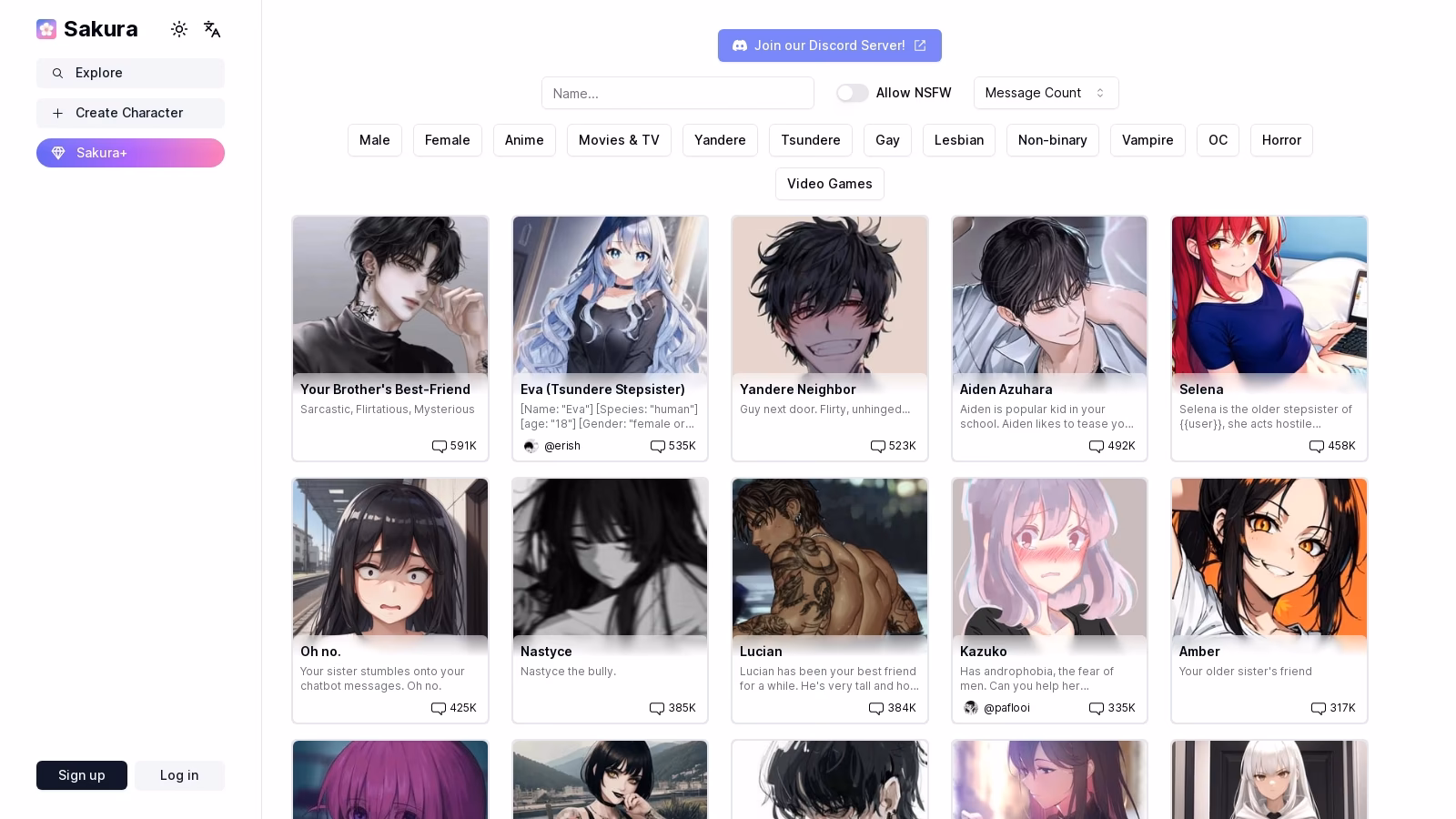 Can Sakura AI send pictures?