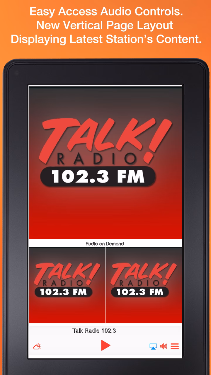 Is Talk Radio available on FM?