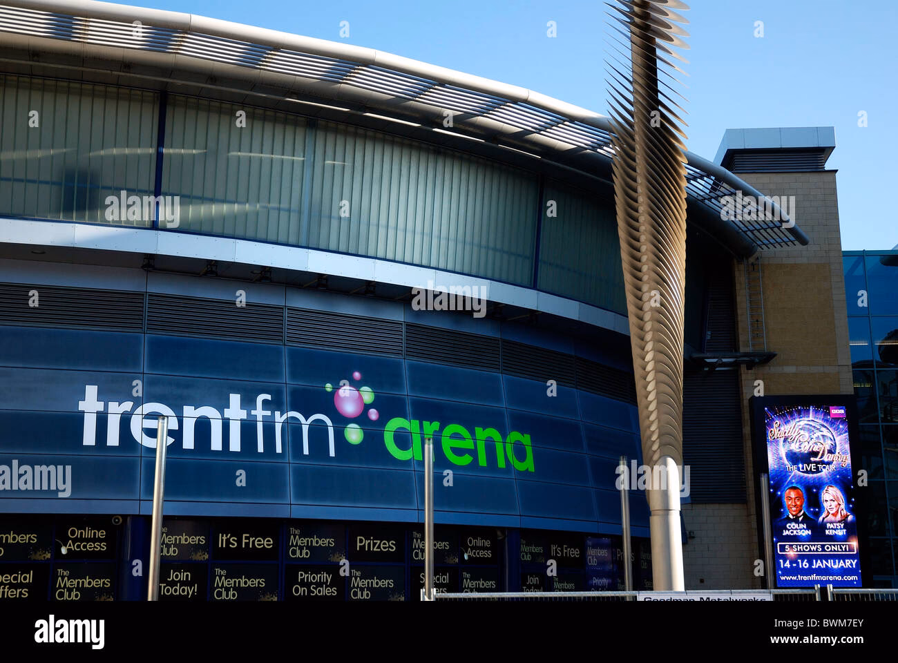 How many people does the Motorpoint Arena hold today?