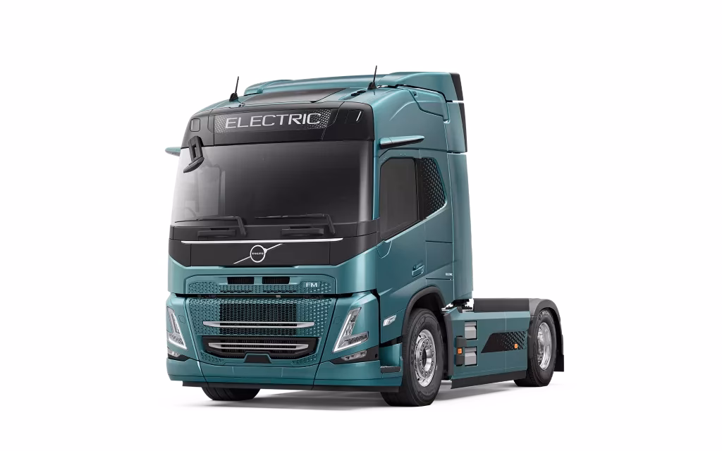 How much horsepower does the Volvo FM electric have?