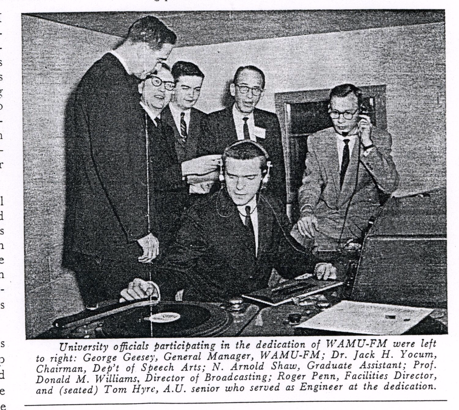 Where can I listen to WAMU?